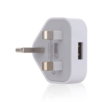 1A 5V 5V1A 3Pin USB Plug Charger UK Power Travel Adapter for Phone Wall Chargers