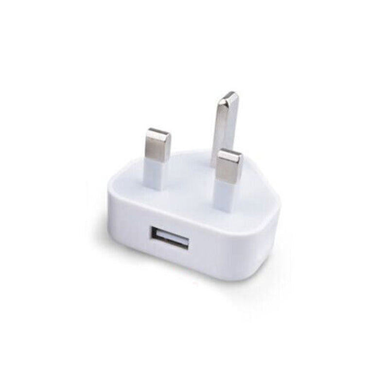 1A 5V 5V1A 3Pin USB Plug Charger UK Power Travel Adapter for Phone Wall Chargers